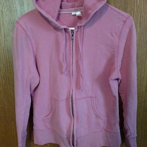Ladies full zip sweatshirt